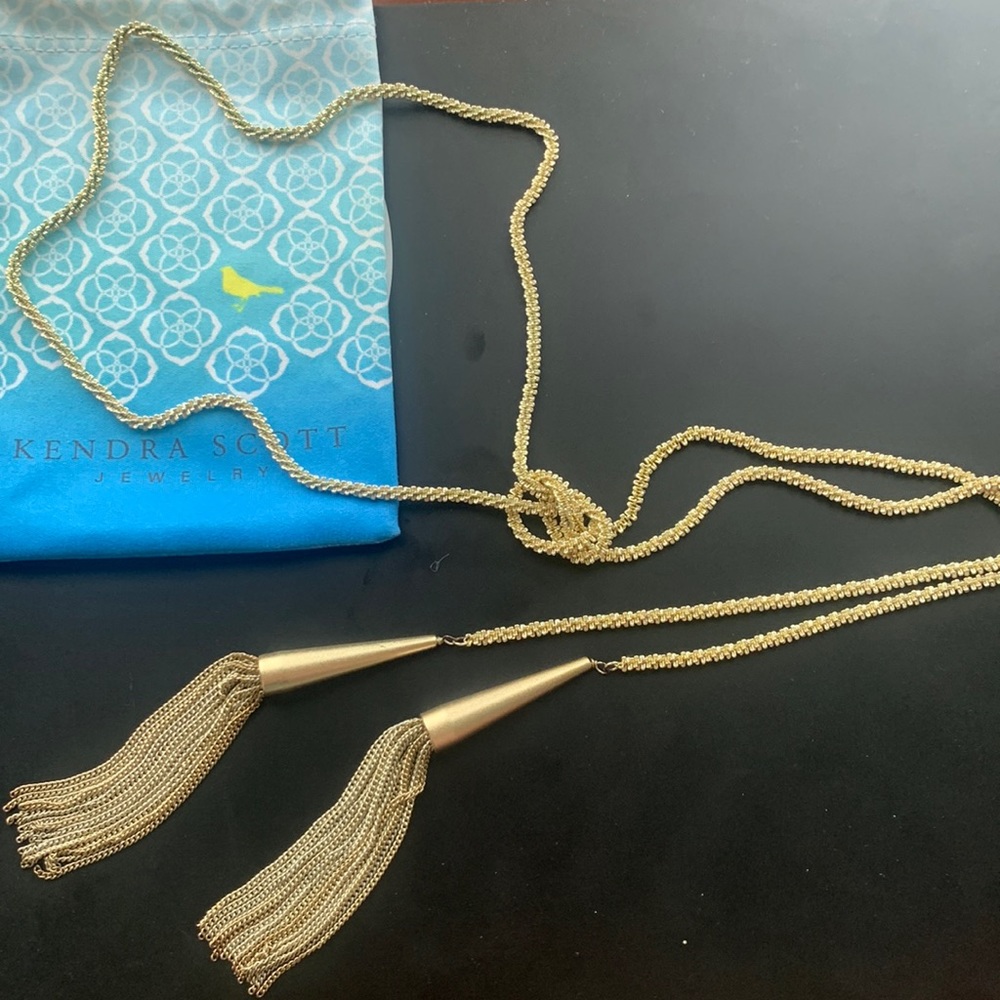 Kendra Scott Phara Gold Necklace